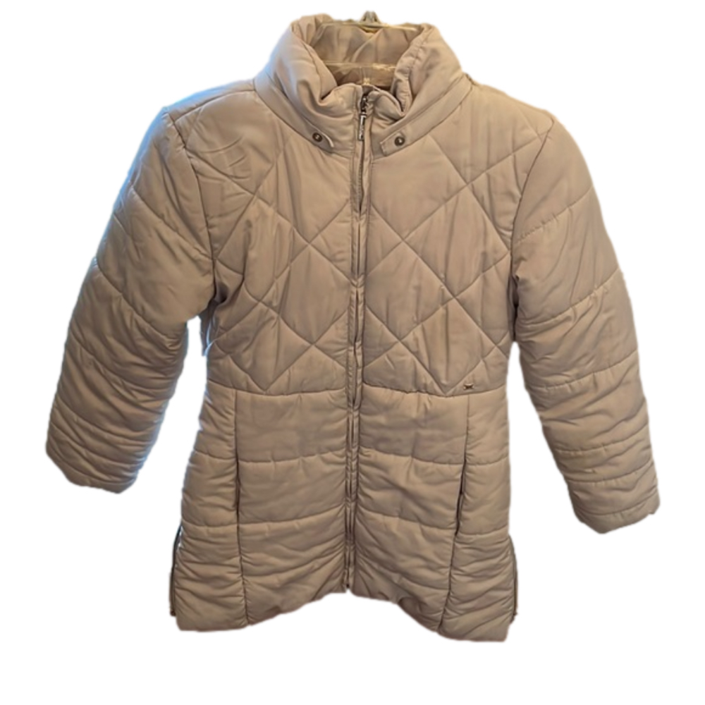 🌿Mayoral Girls Winter Jacket Cream / Light Beige. Size 12/152 cm🌿